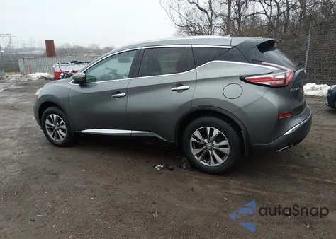 2015 Nissan Murano Sl из США, поврежденный, VIN 5N1AZ2MHXFN247328